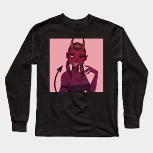 Devil Girl Long Sleeve T-Shirt